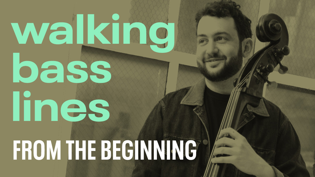 Walking Bass Lines: From the Beginning