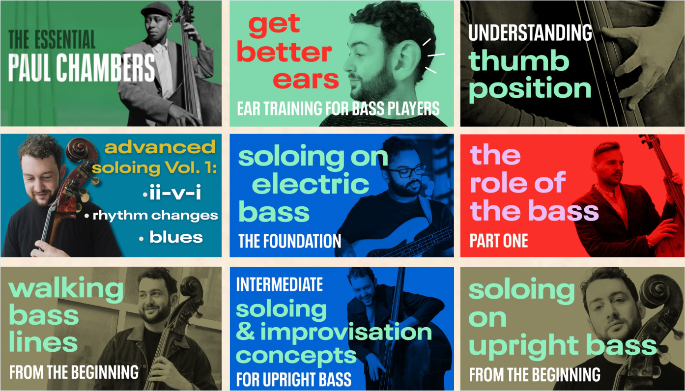 Complete Better Bass Lessons Courses Bundle