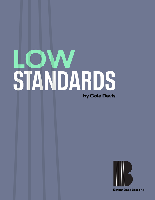 Low Standards by Cole Davis
